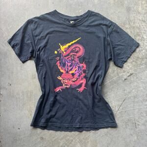 Free Parking Studio World Tour T-Shirt Men's L Black Short Sleeve Graphic Tee